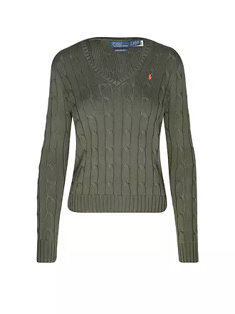 POLO RALPH LAUREN | Pull Slim Fit KIMBERLY | olive